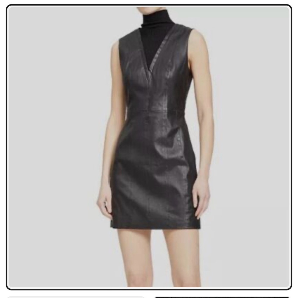 Theory leather dress